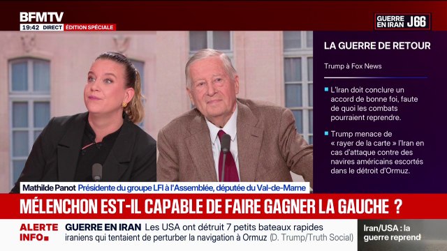“Je crois que Jean-Luc Mélenchon sera un excellent président”, affirme Mathilde Panot, présidente du groupe LFI à l’Assemblée Nationale