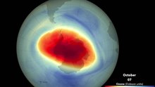 Antarctic Has An Ozone Hole The Size Of North America