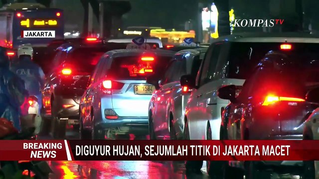 BREAKING NEWS - Terkini! Jalan Ciledug Raya Terpantau Macet Imbas Banjir