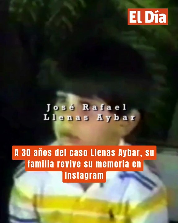 A 30 años del caso Llenas Aybar, su familia revive su memoria en Instagram