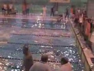 100m butterfly (in the medley relay) dec 2006