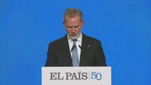 Felipe VI: “Quiero reconocer el papel de los informadores, de la prensa, en la construcción de la España democrática y en la defensa de las instituciones que la articulan"