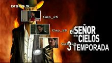 Inicio a ''El Señor de los Cielos Temporada 3 - Capítulos 25-30'' Pirata Greenpad DVD-R (Disco 5)