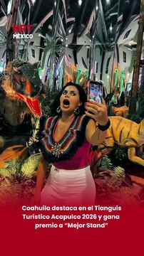 🏆🌍 Manolo Jiménez informó que Coahuila fue reconocido en el Tianguis Turístico Acapulco 2026 como el estado más seguro para el turismo en México.