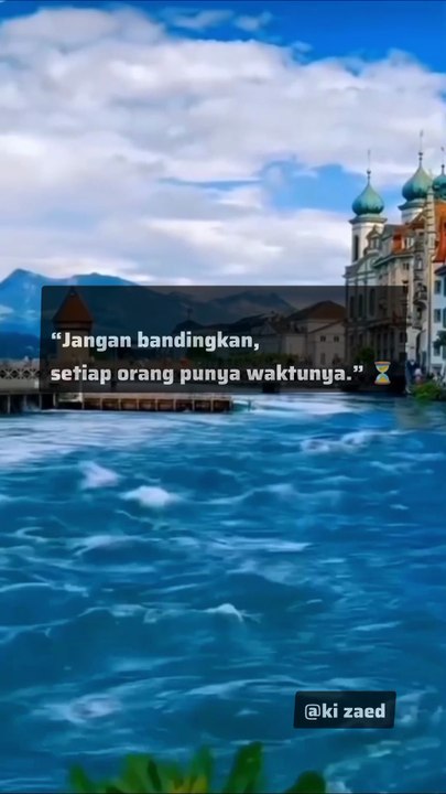 Jangan bandingkan
