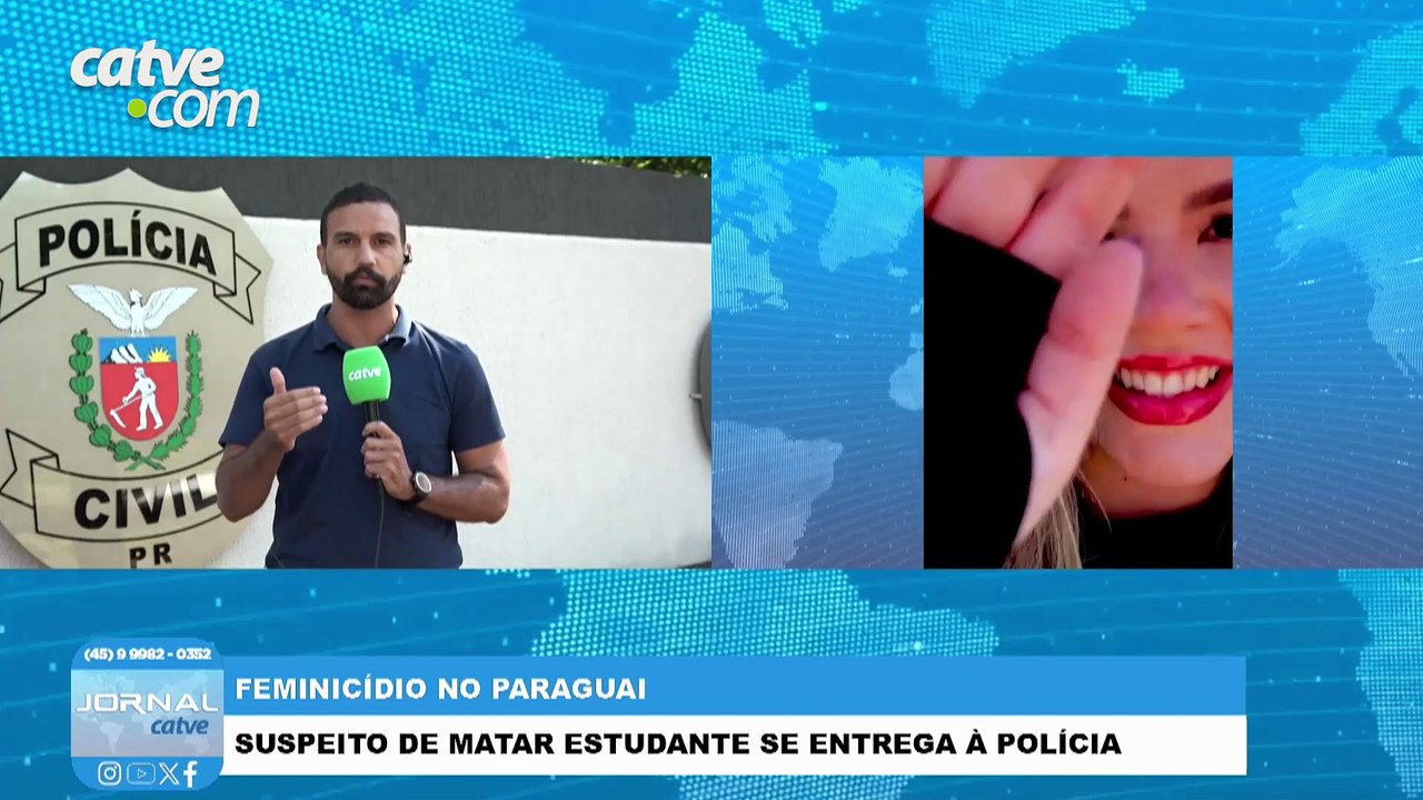 Ex acusado de matar estudante de medicina no Paraguai se entrega à polícia