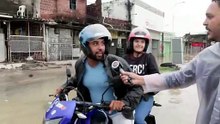 Desafios e Impacto de Enchentes em Olinda: Navegação Perigosa na Rodovia P15