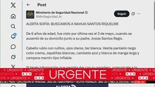 Activan el Alerta Sofía por la desaparición de un nene de seis años