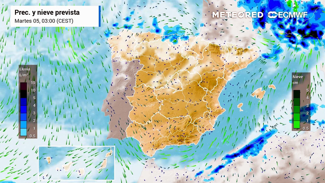 Este martes seguirán las tormentas fuertes