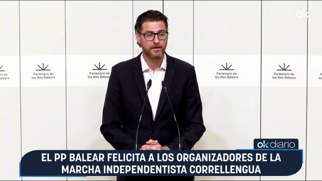 El PP balear felicita a los organizadores de la marcha independentista Correllengua