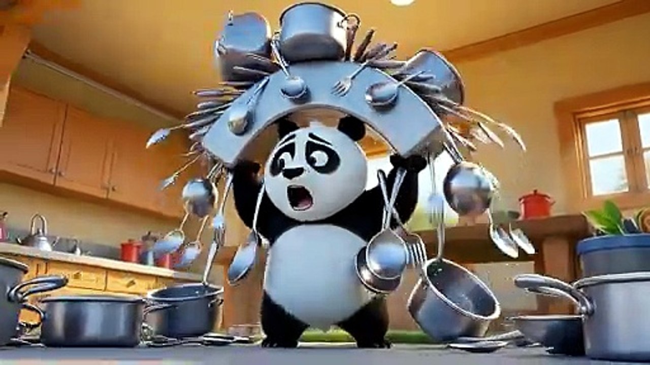 Benny’s Giant Magnet Mishap! 🐼🧲  Babli & Benny