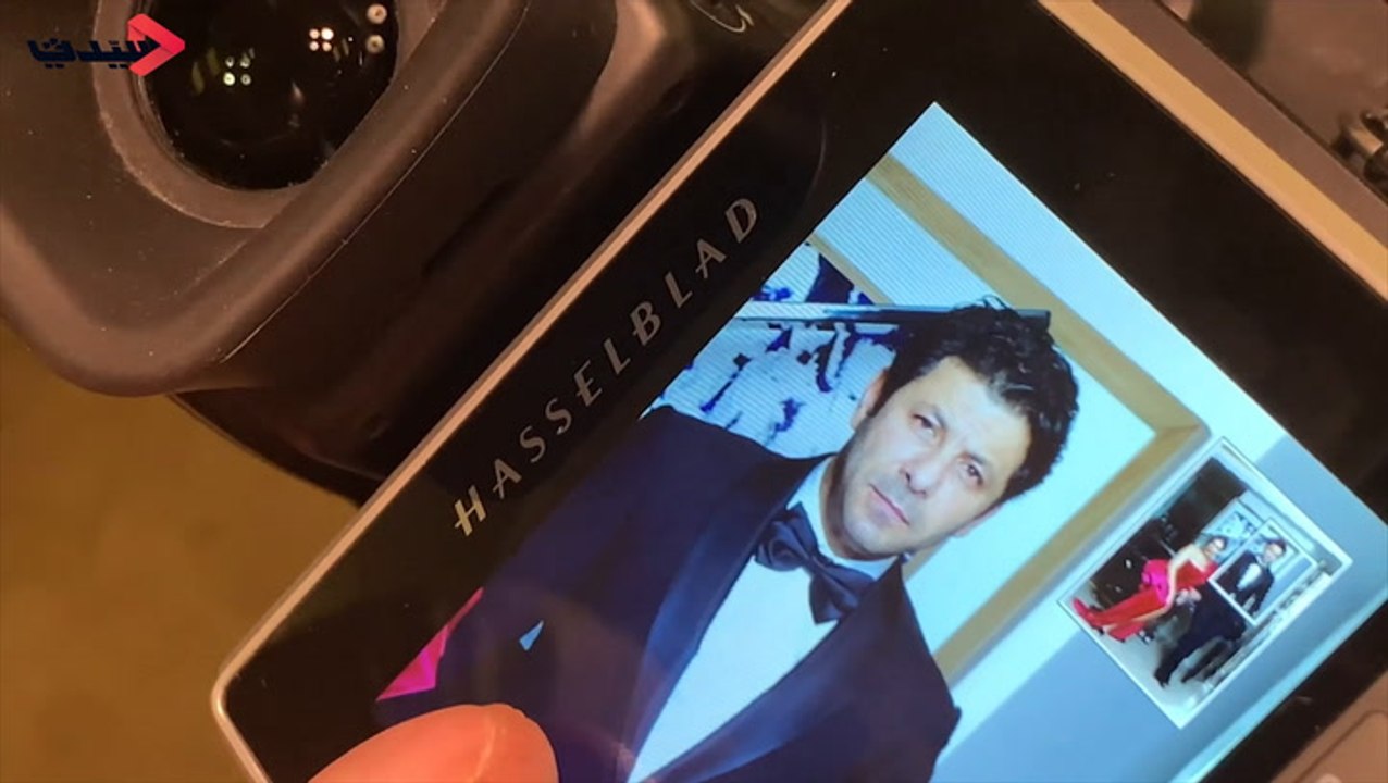 كواليس تصوير غلاف "سيدتي" مع إياد نصار وإنجي المقدم