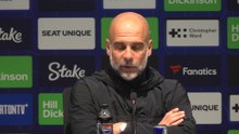 Guardiola on City's last gasp equaliser at Everton as their title challenge fades
