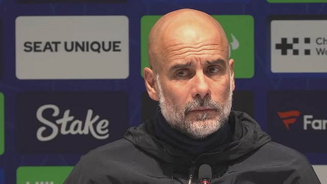 Rueda de prensa de Guardiola tras perder media Premier
