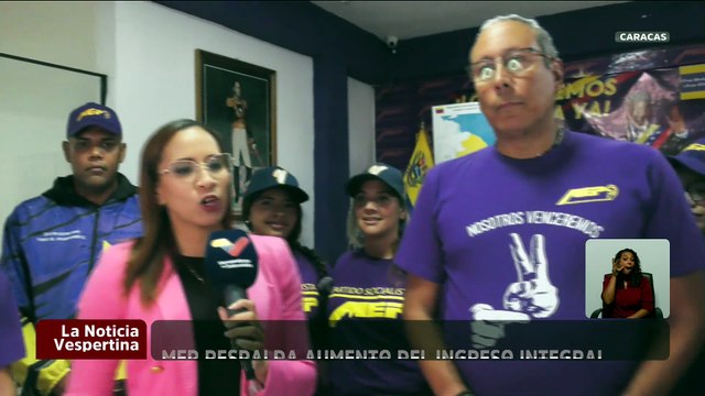 MEP respalda el aumento del ingreso integral realizado por el Ejecutivo Nacional