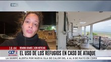 El uso de los refugios en caso de ataque