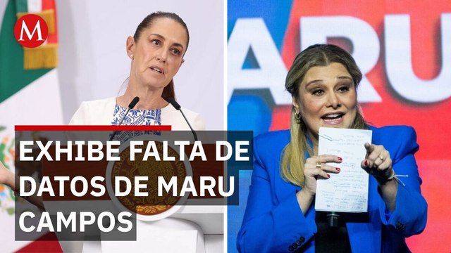 Sheinbaum: Maru Campos no dio información a Harfuch tras muerte de agentes