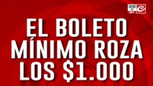 El boleto mínimo roza los $1.000: ¿Cuánto gastas para viajar?