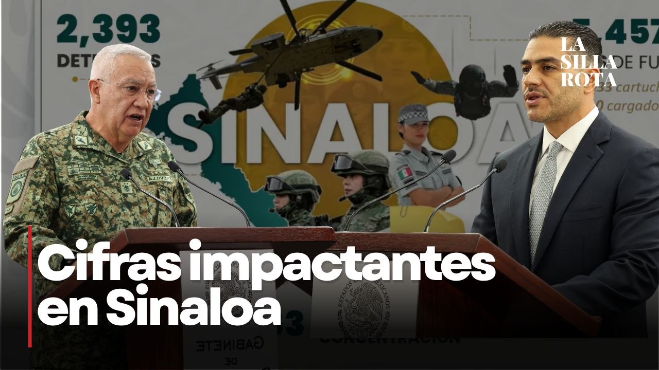 Sinaloa: cifras clave de violencia, detenciones y refuerzo militar