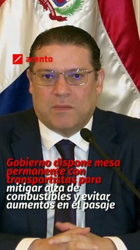 Gobierno dispone mesa permanente con transportistas para mitigar alza de combustibles y evitar aumentos en el pasaje