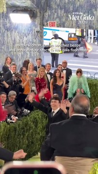 Nicole Kidman, Lauren Sanchez, and Anna Wintour React to a Flash Mob at the 2026 Met Gala