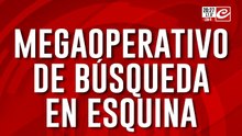 ¿Dónde está Nahuá?: varias fuerzas rastrillan la zona en medio de la oscuridad