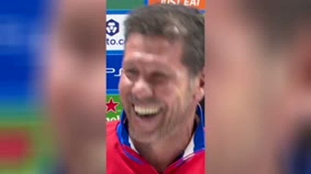 'The hotel was cheaper!' - Simeone in joking spirit ahead of crucial UCL clash