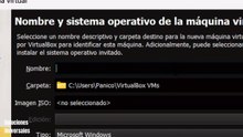 crear MV con Prime OS en VirtualBox