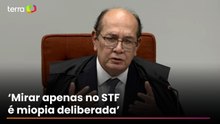 Gilmar Mendes cita Master e diz que ‘mirar apenas no STF é miopia deliberada’