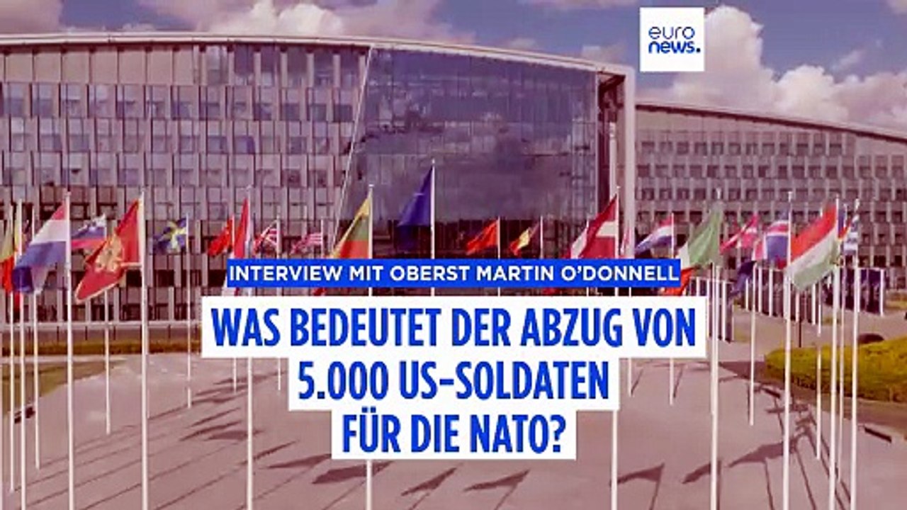 NATO tappt noch immer im Dunkeln über US-Pläne zum Abzug von 5.000 Soldaten aus Deutschland