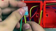 Here's my one in two out single hard wire connection