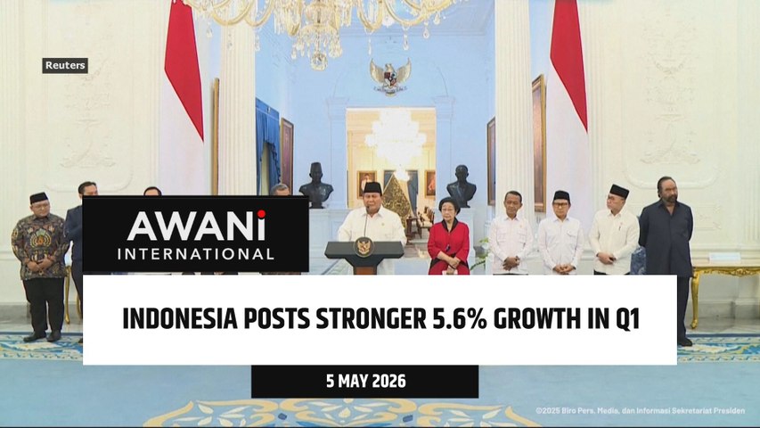 Indonesia posts stronger 5.6% growth in Q1