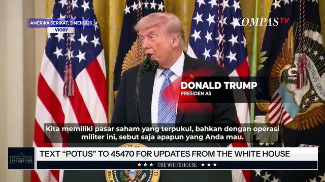 Kapal AS Diserang Rudal Iran, Trump Klaim Situasi Perang Kecil