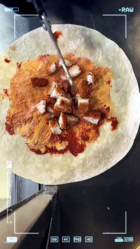 French Tacos Gratiné Chèvre Miel & Viande Tenders & Cordon Bleu Sauce Harissa & Samouraï & Frites & Sauce Gruyère #BR3 #Tacos #Food #Foodies #Foodlover