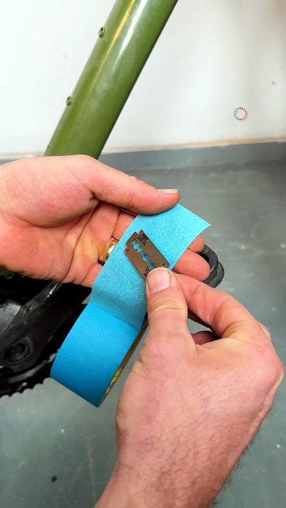 Bicycle hack to protect your pedals🚲