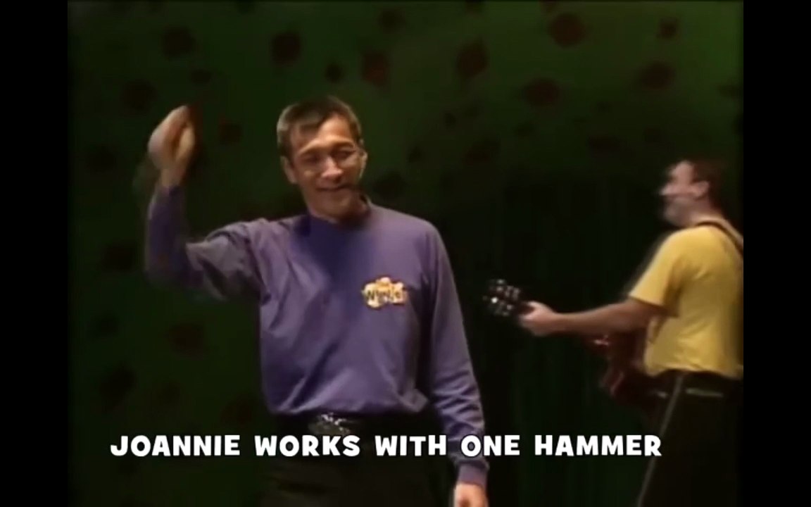 The Wiggles Joanne Works With 1 Hammer Live 2006...mp4