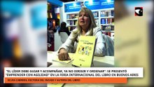 Silvia Cabrera presentó “Emprender con agilidad” en la Feria Internacional del Libro