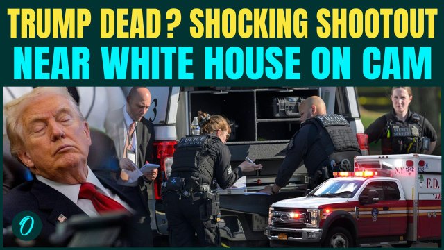 TRUMP DEAD? BREAKING: SHOCKING Shootout Near White House, Armed Man Stopped By Secret Service
