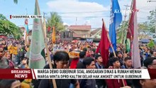 Warga Kaltim Demo! Soroti Kebijakan Mewah hingga Dinasti Gubernur Rudy Mas'ud
