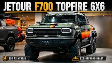 Jetour F700 TopFire 6x6: Luxus trifft Hardcore Offroad