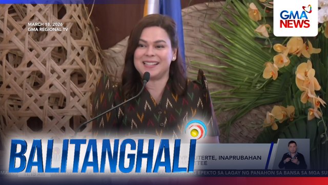4 na articles of impeachment vs. VP Duterte, inaprubahan unanimously ng House Justice Committee | Balitanghali