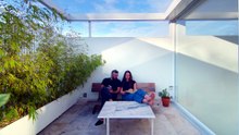 NEVER TOO SMALL:  Architect Couple’s Atrium Style Small Home, Buenos Aires - 60sqm/646sqft