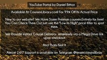 (Courseslibrary.com)YouTube Portal by Daniel Bitton