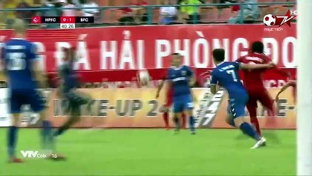 Hải Phòng 3-2 Becamex Bình Dương - Goals and Highlights (26/4/2019) | VTVcab 16 - Bóng Đá TV HD