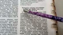 Bacaan Alkitab - Peringatan terhadap penyembahan berhala dan ibadah yang sesat