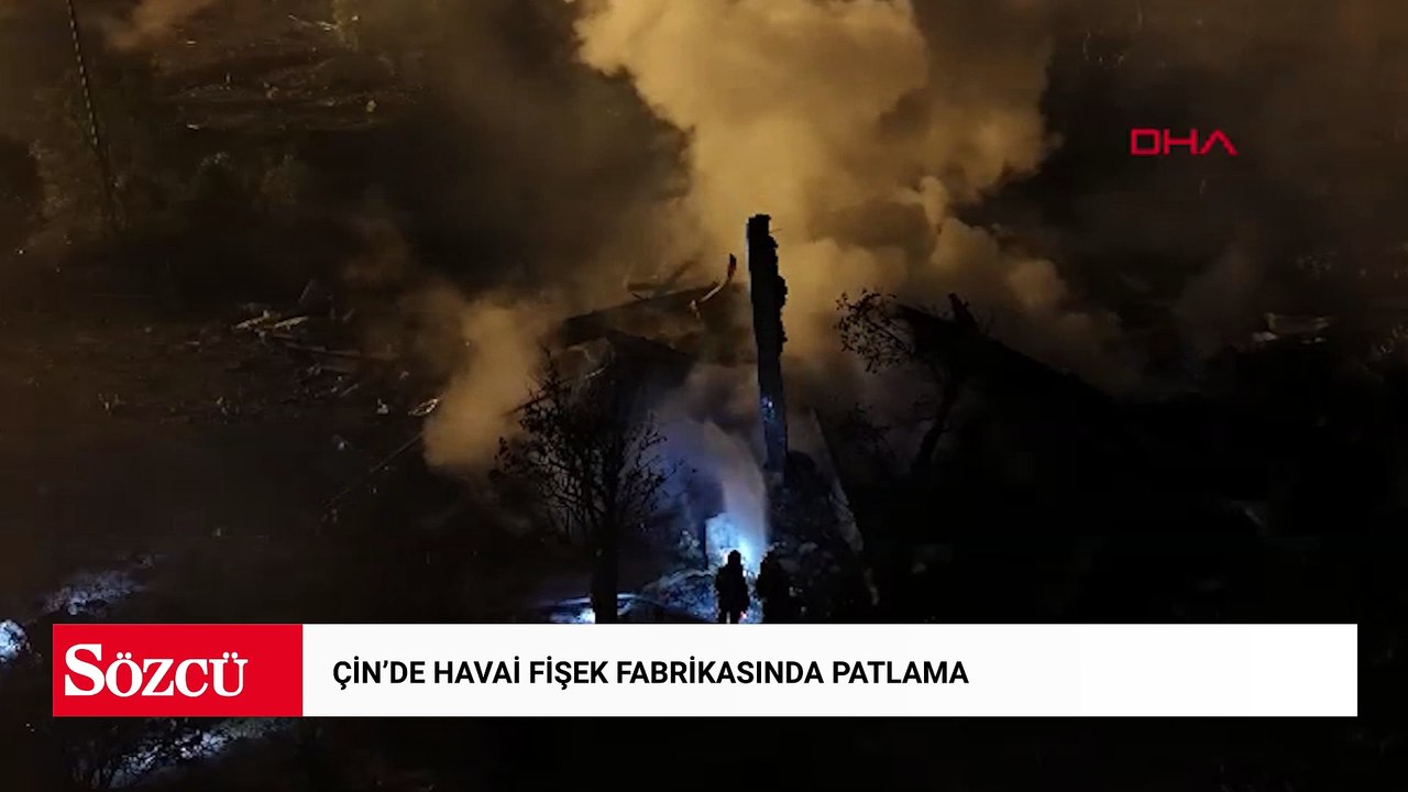 Çin'de havai fişek fabrikasında patlama