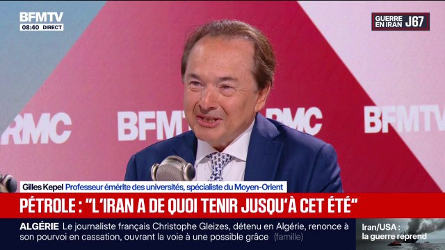 Moyen-Orient: L'Iran a de quoi tenir au moins jusqu'à la fin de l'été , assure Gilles Kepel, professeur émérite des universités