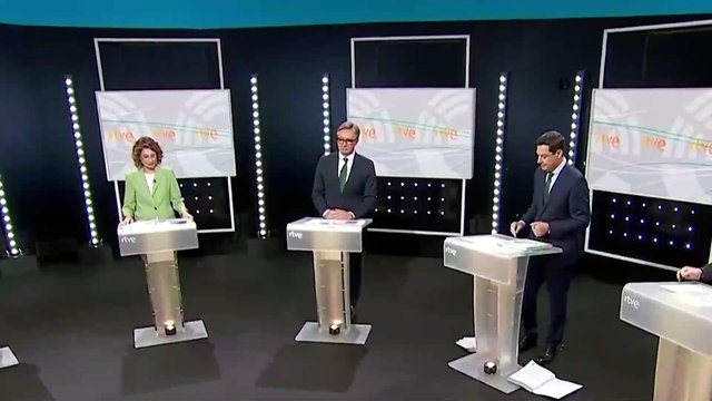 Así ha sido el minuto de oro de los candidatos de las elecciones andaluzas