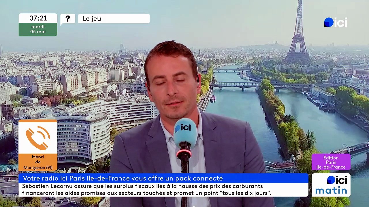 05/05/2026 - ici matin par ici Paris Île-de-France en vidéo