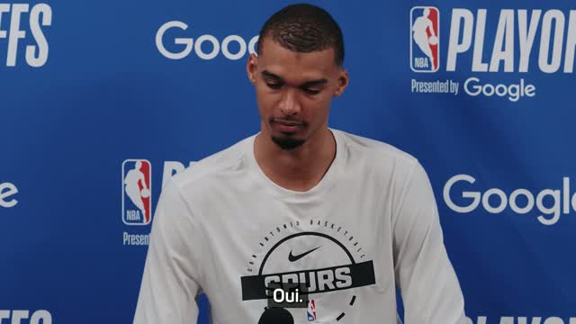 BASKETBALL : NBA : Spurs - Wembanyama après la défaite face aux Timberwolves : "C'est de ma faute"